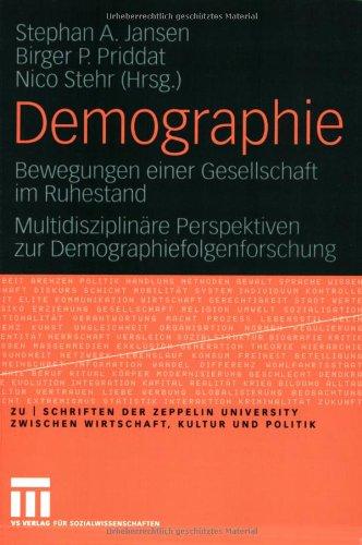 Demographie (Bewegungen einer Gesellschaft im Ruhestand)