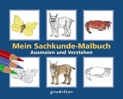 Mein Sachkunde-Malbuch (blau): Ausmalen und Verstehen