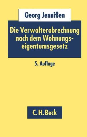 Die Verwalterabrechnung nach dem Wohnungseigentumsgesetz