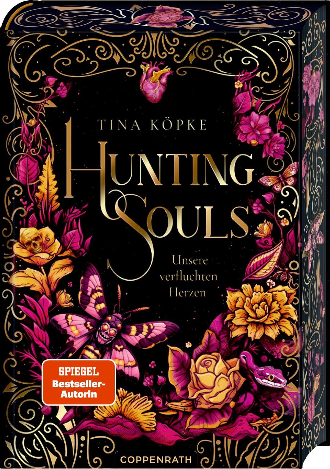 Hunting Souls (Romantasy-Dilogie, Bd. 2): Unsere verfluchten HerzenBand 2 der düsteren Enemies-to-Lovers-Romance von Spiegel-Bestseller-Autorin Tina Köpke