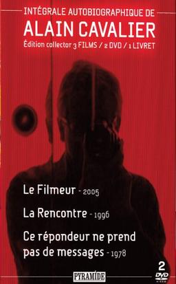 Coffret Alain Cavalier : Le filmeur / La rencontre / Ce repondeur ne prend pas de messages - Edition Collector [inclus1 Livret] [FR Import]