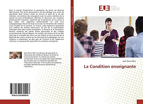 La Condition enseignante