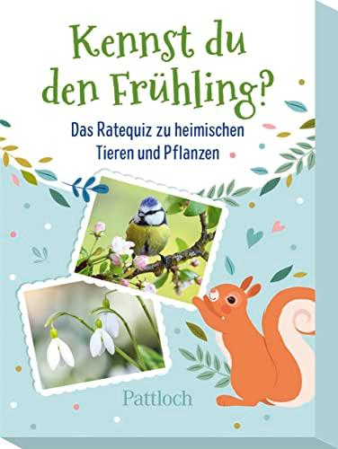 Kennst du den Frühling?: Das Ratequiz zu heimischen Tieren und Pflanzen | Kinderquiz | Quiz über Tiere und den Frühling für Kinder ab 6 Jahren | für ... unterwegs (Geschenke für Kindergarten-Kinder)