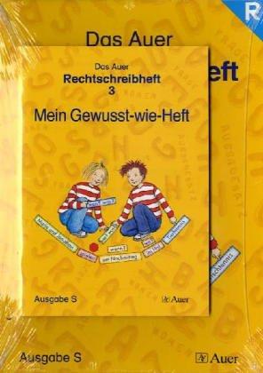 Das Auer Rechtschreibheft - Ausgabe S: Mein Rechtschreibheft. 3. Jahrgangsstufe. Ausgabe S. Der Weg zum sicheren Schreiben. (Lernmaterialien)