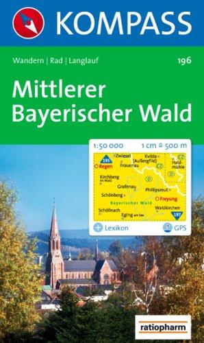 Mittlerer Bayerischer Wald. 1:50.000. GPS-genau