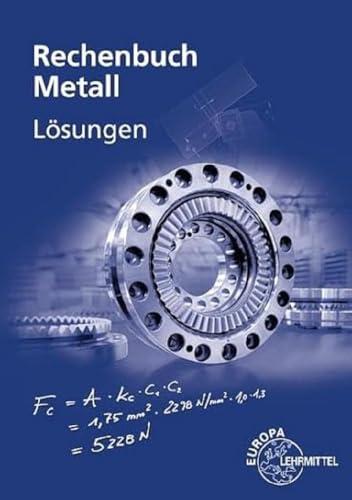 Lösungen zu 10307 Rechenbuch Metall