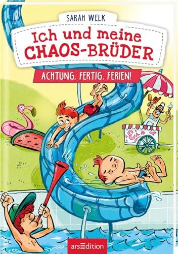 Ich und meine Chaos-Brüder – Achtung, fertig, Ferien! (Ich und meine Chaos-Brüder 4): Frecher Lesespaß für Jungen und Mädchen ab 7 Jahren | In Fibelschrift mit vielen bunten Bildern