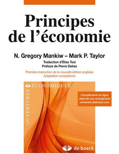 Principes de l'économie : adaptation européenne