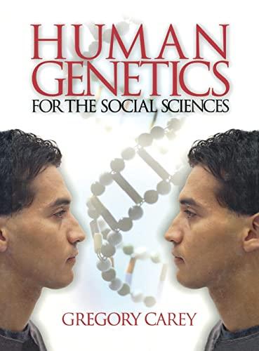 Human Genetics for the Social Sciences (Advanced Texts in Psychology)