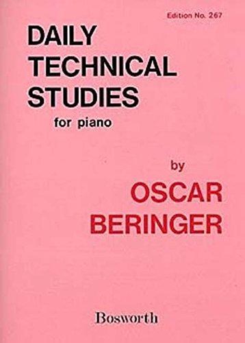 Oscar Beringer: Daily Technical Studies for Piano / Tägliche technische Studien für Klavier