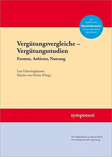 Vergütungsvergleiche – Vergütungsstudien: Formen, Anbieter, Nutzung