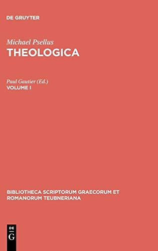 Theologica: Volume I (Bibliotheca scriptorum Graecorum et Romanorum Teubneriana)