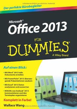 Office 2013 für Dummies (Fur Dummies)