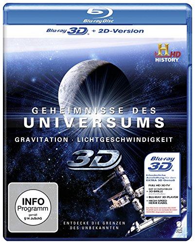 Geheimnisse des Universums: Gravitation - Lichtgeschwindigkeit (History) [3D Blu-ray + 2D Version]