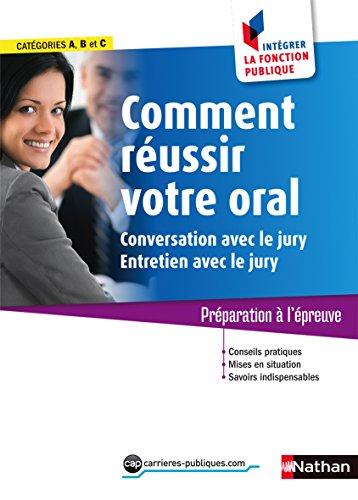 Comment réussir votre oral : conversation avec le jury, entretien avec le jury : préparation à l'épreuve, catégories A, B et C