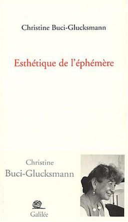 Esthétique de l'éphémère