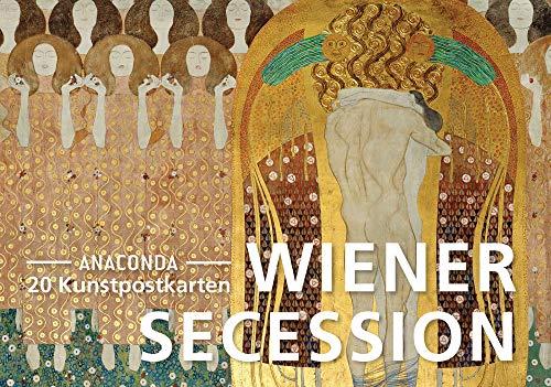 Postkarten-Set Wiener Secession: 20 Kunstpostkarten aus hochwertigem Karton. ca. € 0,25 pro Karte