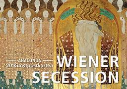 Postkarten-Set Wiener Secession: 20 Kunstpostkarten aus hochwertigem Karton. ca. € 0,25 pro Karte