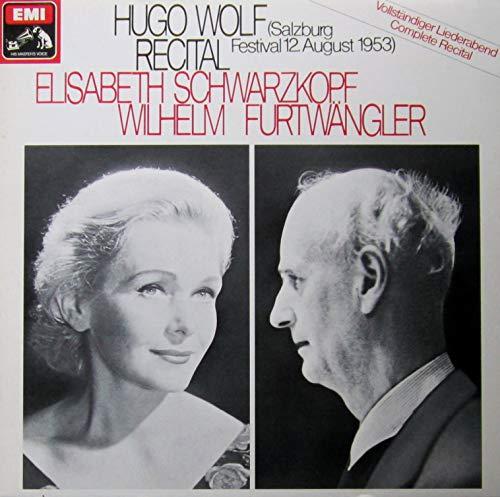 Hugo Wolf Recital (Vollständiger Liederabend: Salzburg Festival 12. August 1953) [Vinyl LP] [Schallplatte]