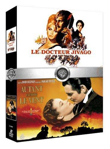 Coffret Drames historiques 2 DVD : Autant en emporte le vent / Le Docteur Jivago [FR Import]