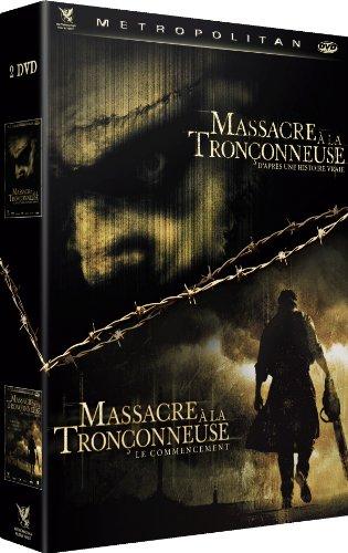 Massacre a la tronconneuse coffret : massacre a la tronconneuse + massacre... : le commencement [FR Import]