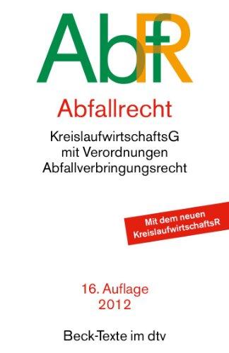 Abfallrecht (AbfR)