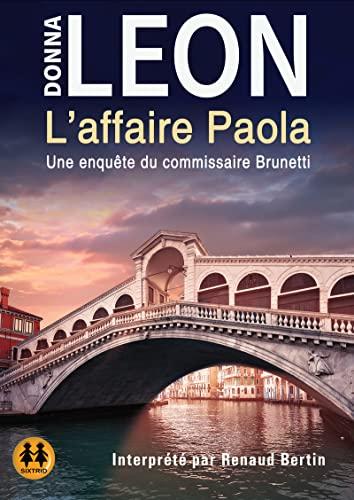 L'affaire Paola - Une enquête du commissaire Brunetti