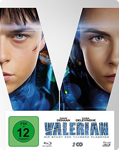 Valerian - Die Stadt der tausend Planeten BD 3D/2D Steelbook + digitale Copy (exklusiv bei Amazon.de) [3D Blu-ray] [Limited Edition]