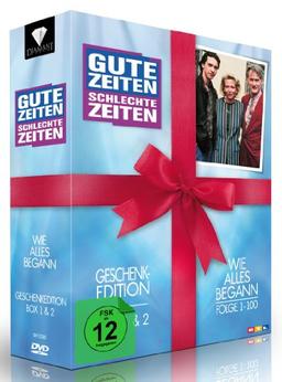 Gute Zeiten, schlechte Zeiten: Wie alles begann - Box 1&2, Folgen 01-100 (Geschenk-Edition) [10 DVDs]