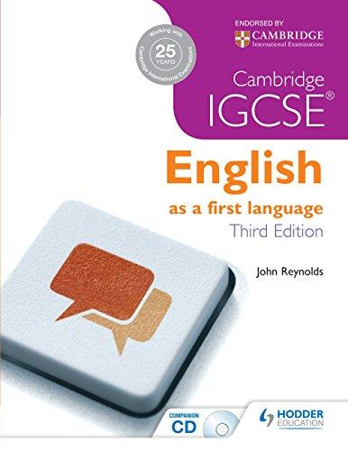 Cambridge Igcse English First Language 3ed + CD