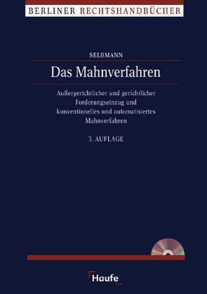 Das Mahnverfahren, m. CD-ROM