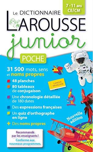 Le dictionnaire Larousse junior poche, 7-11 ans, CE, CM