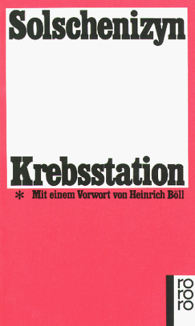 Krebsstation. Buch I