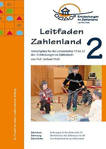 Leitfaden Zahlenland 2 (Das Zahlenland im Kindergarten)