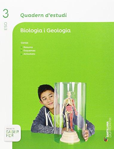 QUADERN D'ESTUDI BIOLOGIA I GEOLOGIA 3 ESO SABER FER