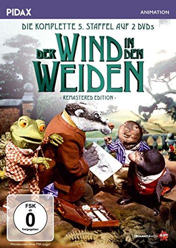 Der Wind in den Weiden, Staffel 5 - Remastered Edition (The Wind in the Willows) / Die komplette 5. Staffel nach dem Buchklassiker von Kenneth Grahame (Pidax Animation) [2 DVDs]