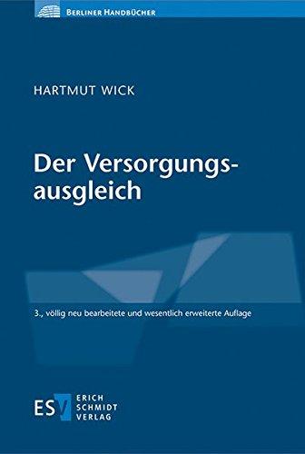 Der Versorgungsausgleich (Berliner Handbücher)