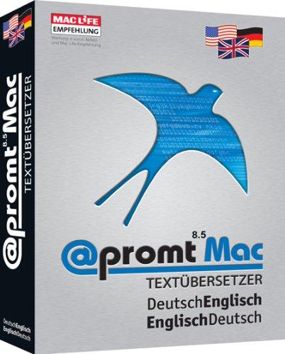 @promt 8.5 Mac Englisch-Deutsch, Deutsch-Englisch