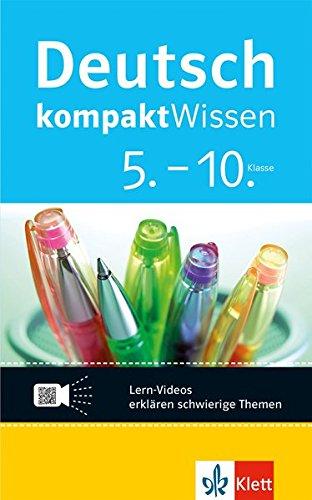 Klett kompaktWissen Deutsch 5.-10. Klasse: Lern-Videos erklären schwierige Themen