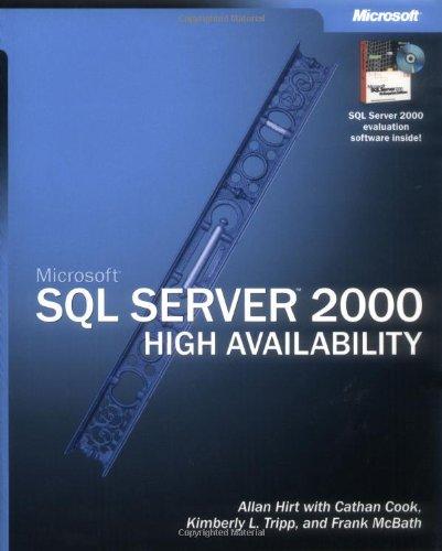 Microsoft® SQL Server(TM) 2000 High Availability