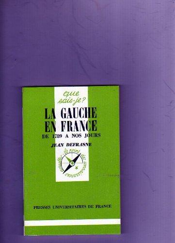 La Gauche en France de 1789 à nos jours