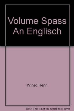 Volume Spass An Englisch