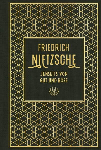 Jenseits von Gut und Böse: Leinen mit Goldprägung