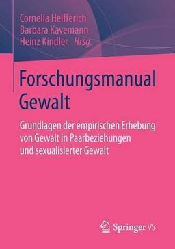 Forschungsmanual Gewalt: Grundlagen der empirischen Erhebung von Gewalt in Paarbeziehungen und sexualisierter Gewalt