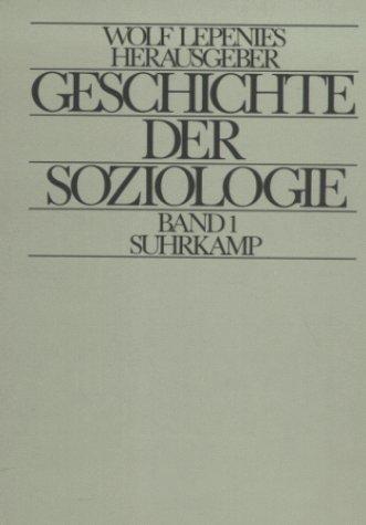 Geschichte der Soziologie, 4 Bde.