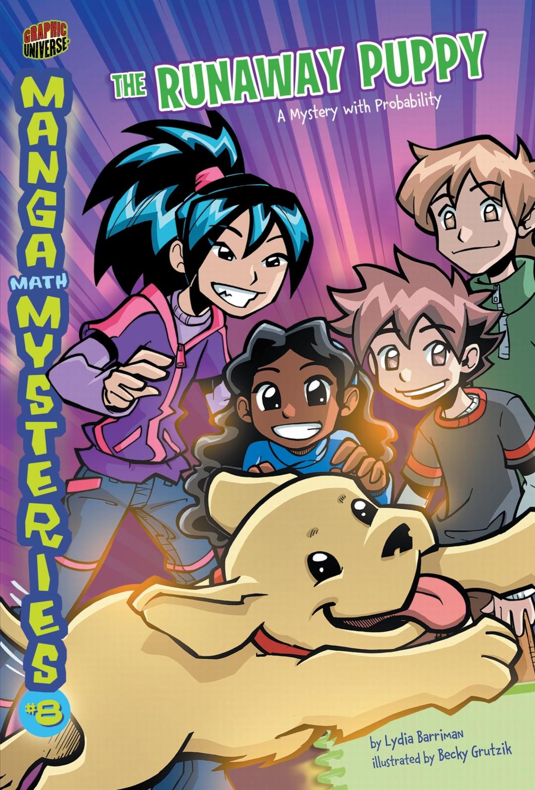 The Runaway Puppy: A Mystery with Probability (Manga Math Mysteries, 8, Band 8)