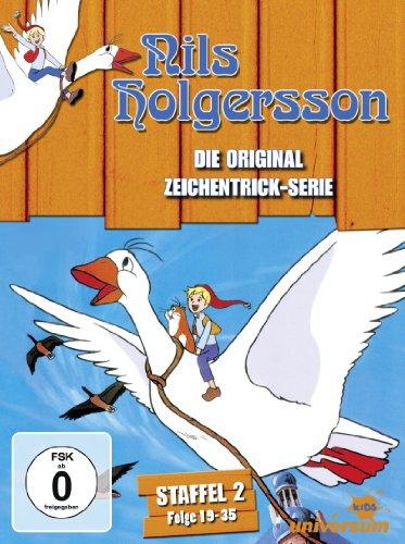 Nils Holgersson - Die Original Zeichentrick-Serie, Staffel 2 (Folge 19-35) [3 DVDs]