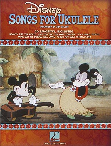 Disney Songs For Ukulele Book