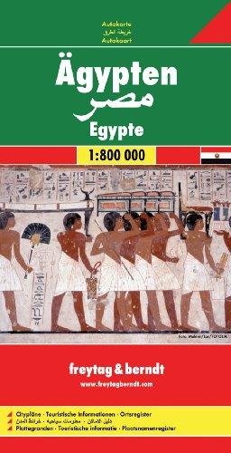 Ägypten 1 : 800 000: Mit Ortsregister. Citypläne. Touristische Informationen