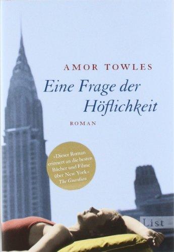 Eine Frage der Höflichkeit: Roman